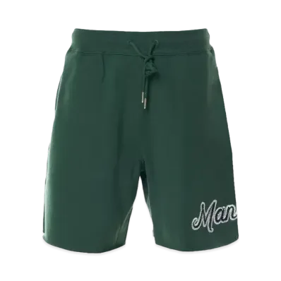 Nike JORDAN x A Ma Maniere Cursive Sweat Shorts "Green"