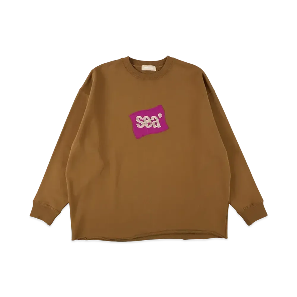 WIND AND SEA Flag Logo Sweatshirt "Brown"