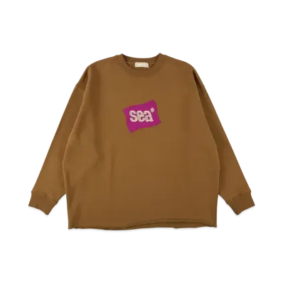 WIND AND SEA Flag Logo Sweatshirt "Brown"