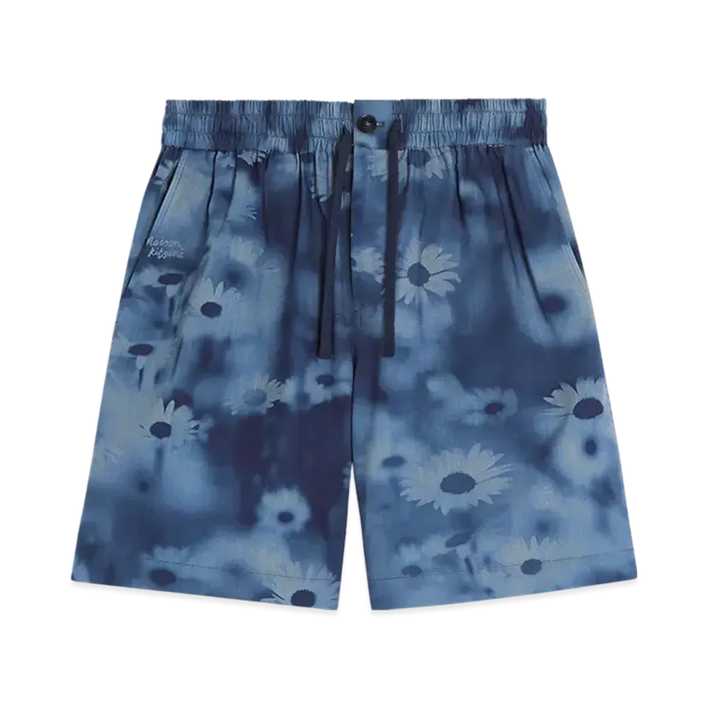 Maison Kitsune Elasticated Shorts "Juniper Berry Print"