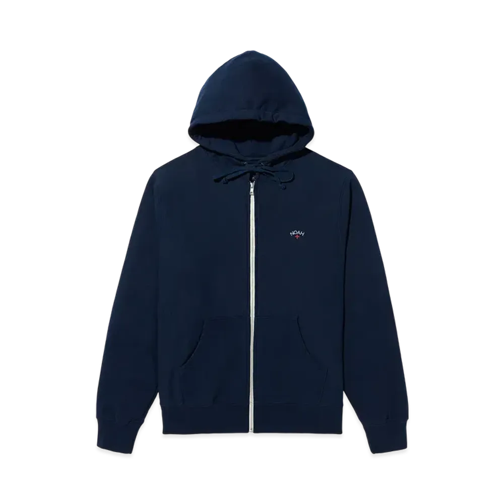 Noah Classic Lightweight Zip-Up Hoodie "Navy"