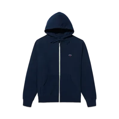 Noah Classic Lightweight Zip-Up Hoodie "Navy"