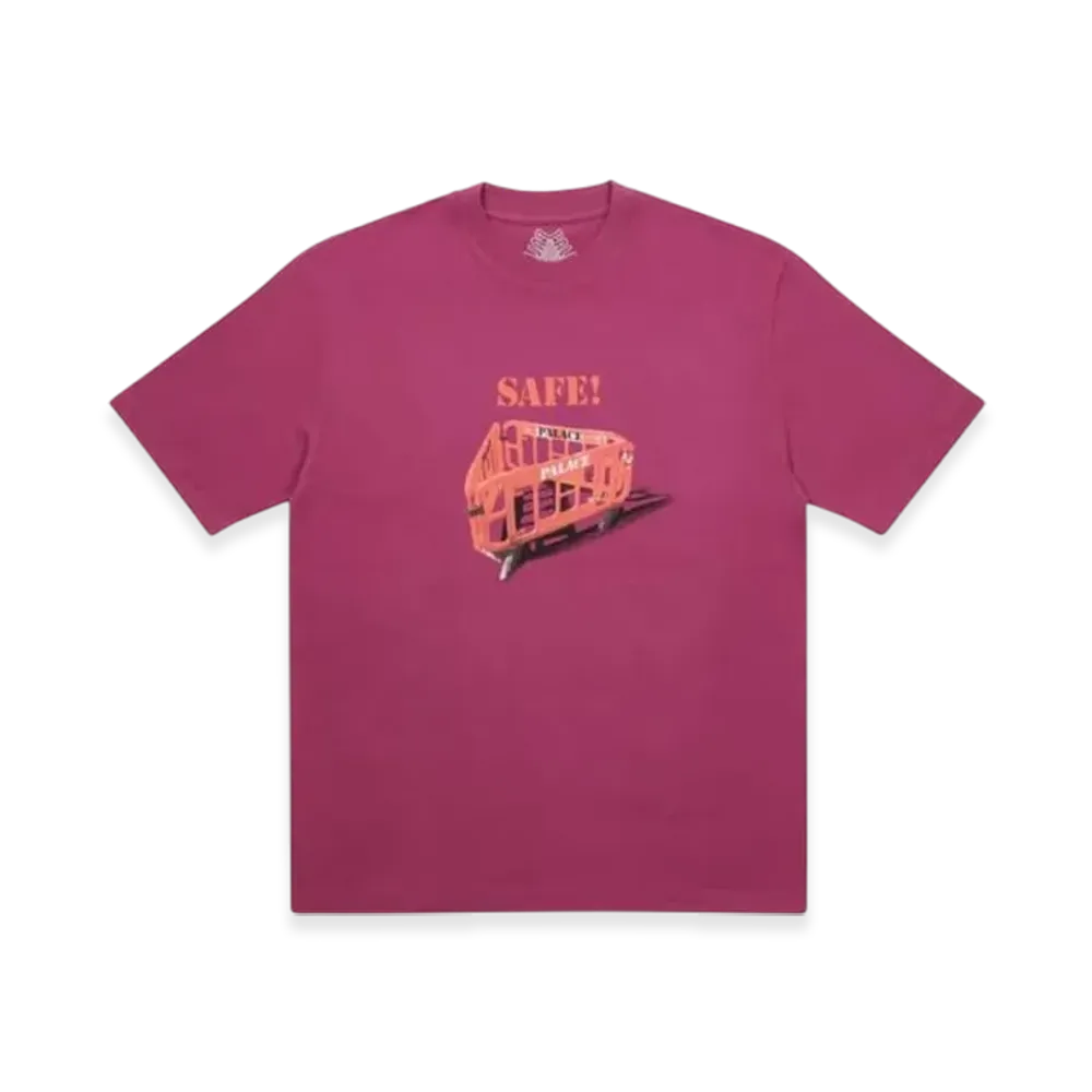 PALACE Safety T-Shirt "Wine"