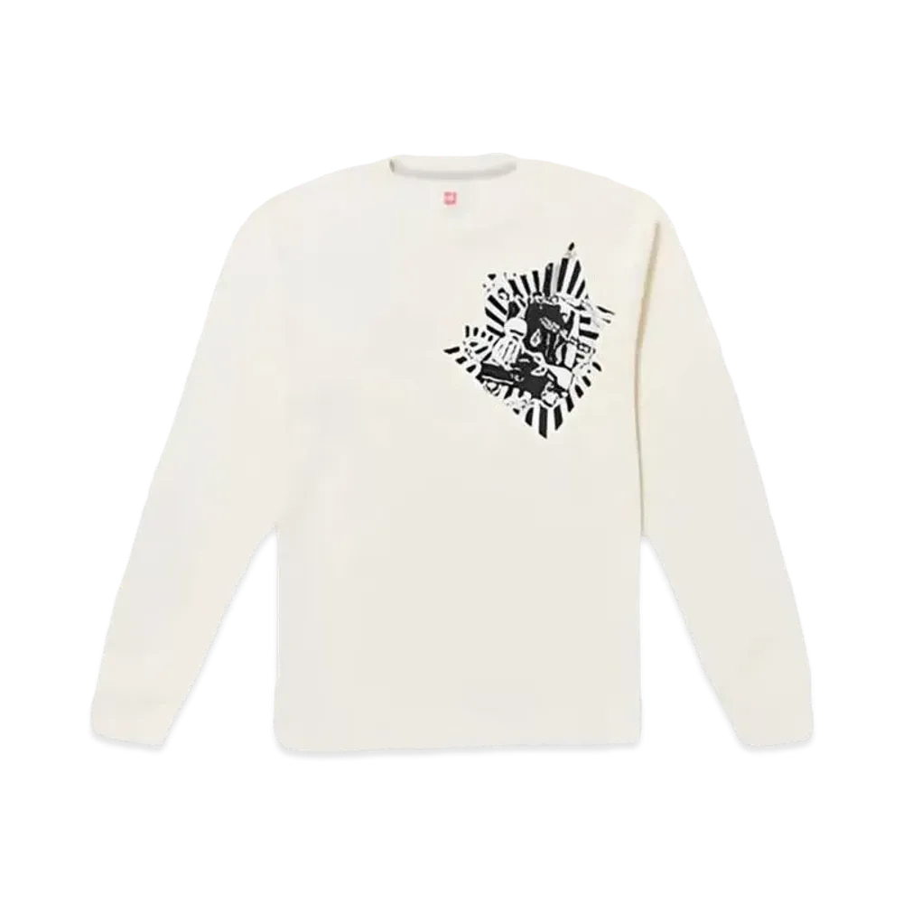 VOLCOM TOKYO TRUE ARROWS LONG SLEEVE TEE "DIRTY WHITE"