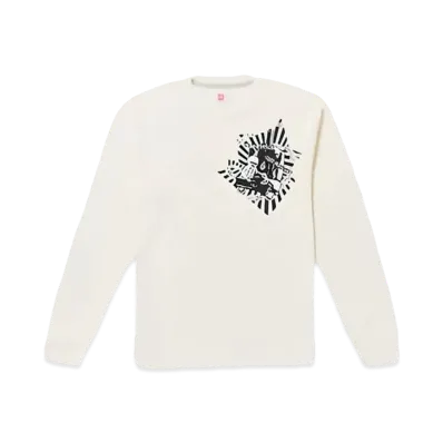VOLCOM TOKYO TRUE ARROWS LONG SLEEVE TEE "DIRTY WHITE"