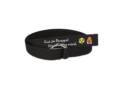 WIND AND SEA x Parappa The Rapper Black Obi Belt "Black"