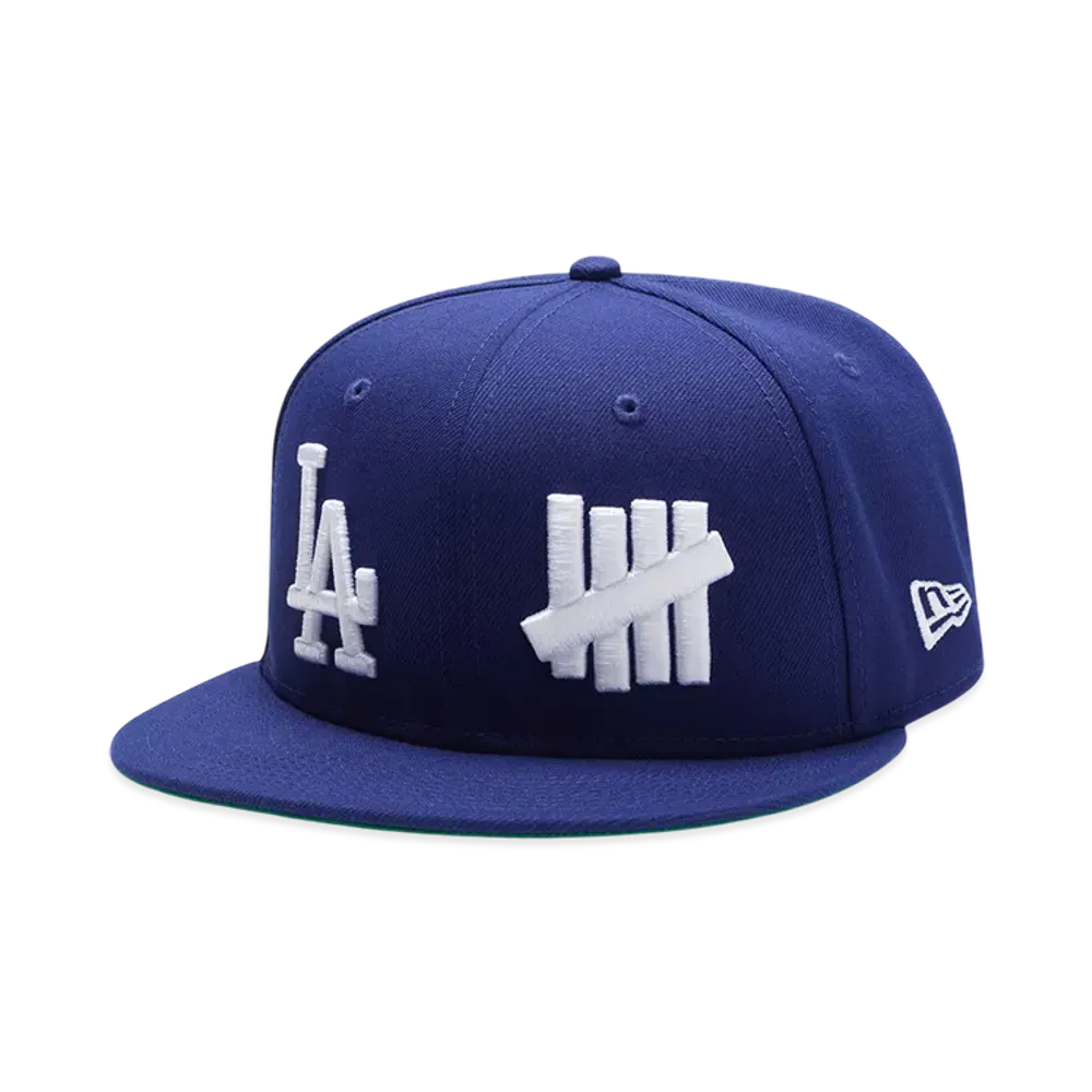 UNDEFEATED x New Era x Los Angeles Dodgers Logos Fitted "Royal"