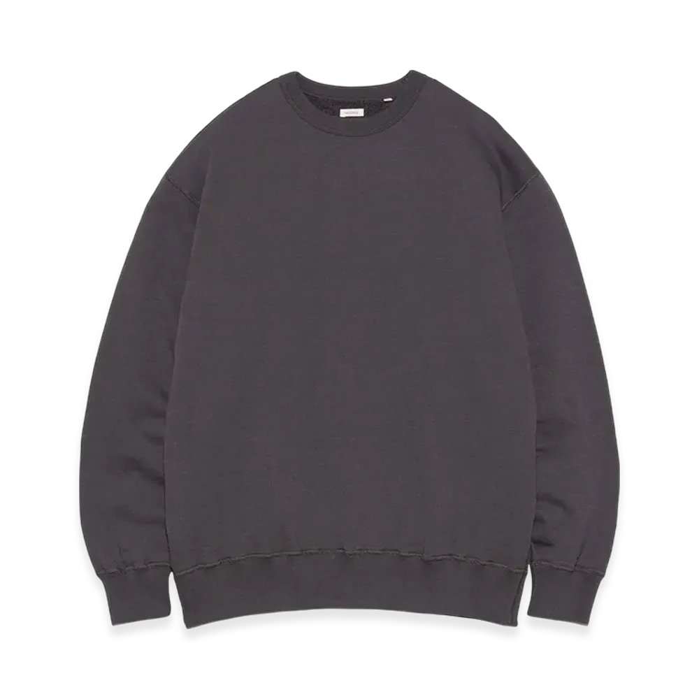 nanamica Reversible Crew Neck Sweat "CharcoalGray"