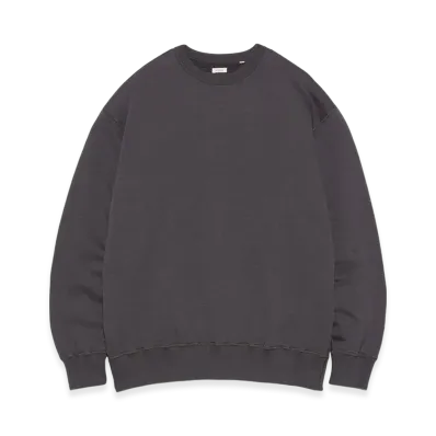 nanamica Reversible Crew Neck Sweat "CharcoalGray"
