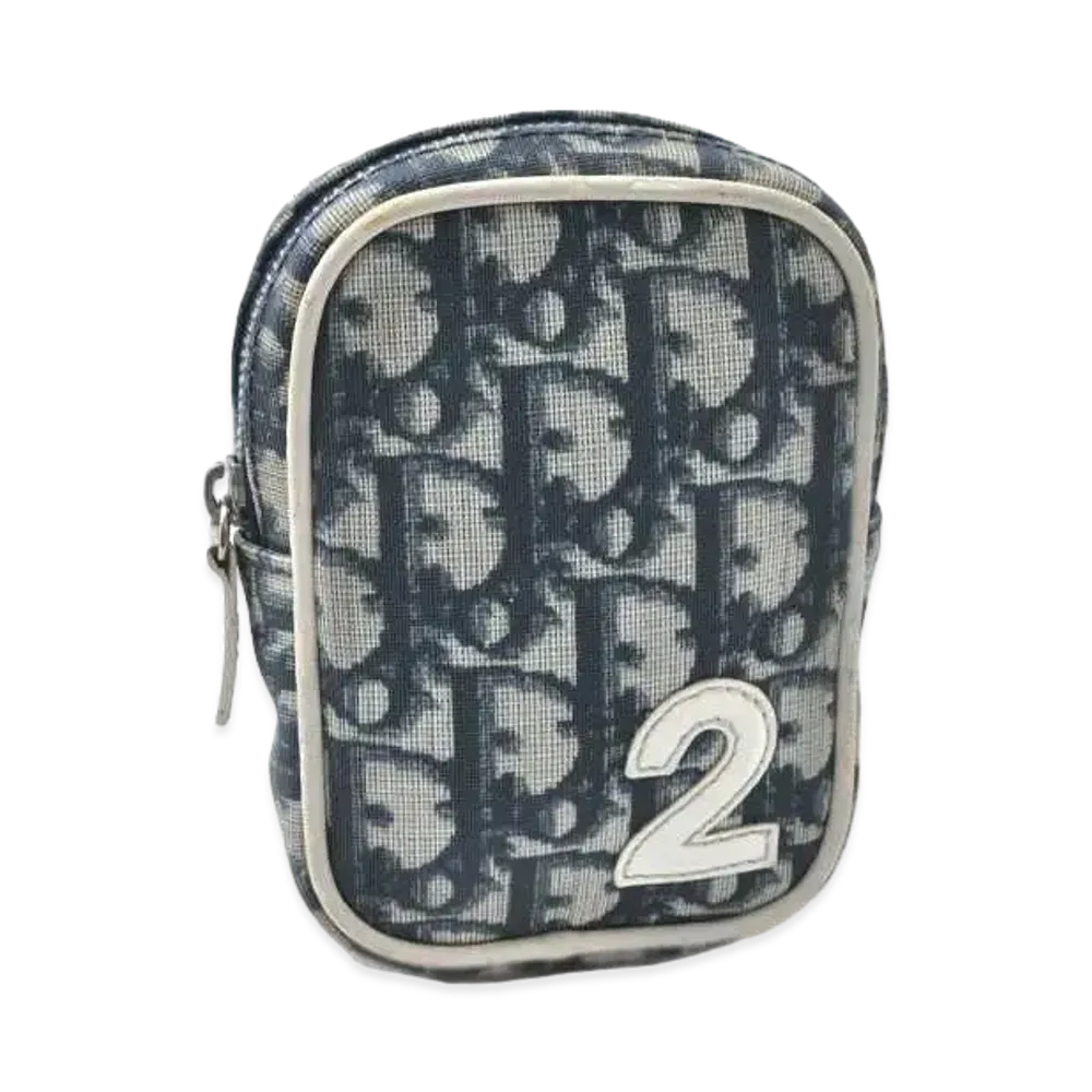 Dior Trotter No.2 Mini Pouch "Navy"