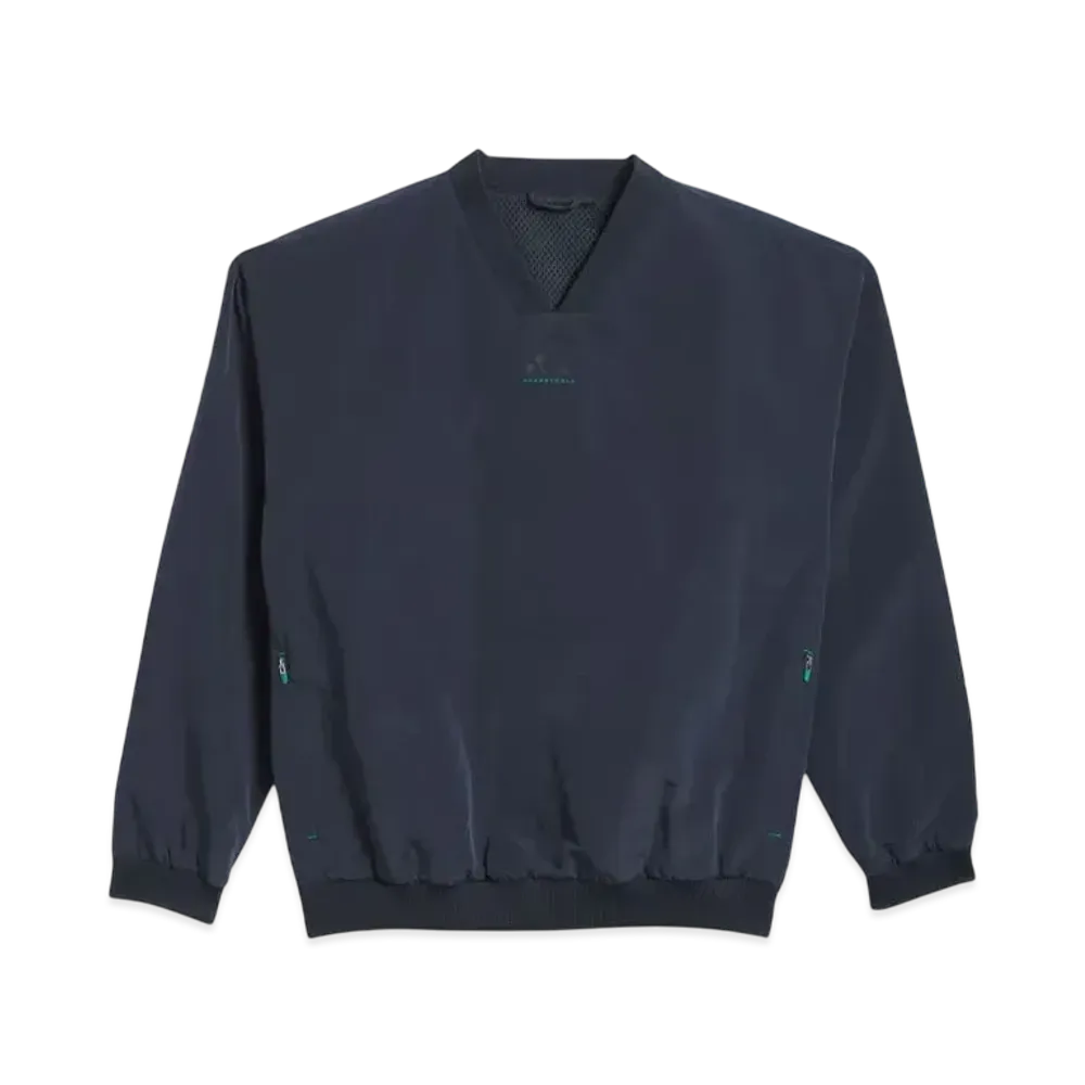 adidas Basketball Woven Crewneck Sweatshirt (Gender Neutral) "Aurora Ink"