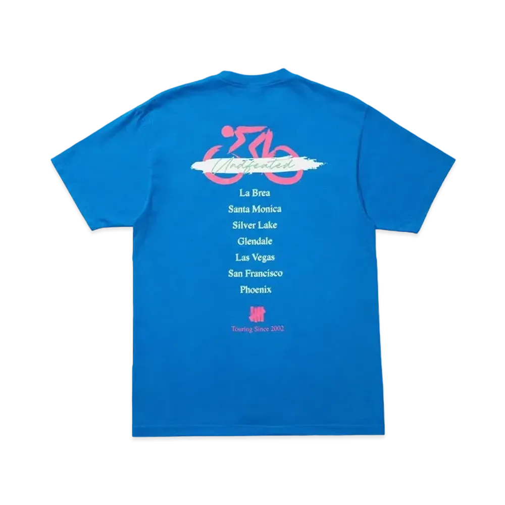 UNDEFEATED CYCLING S/S TEE - 80161 "Blue"