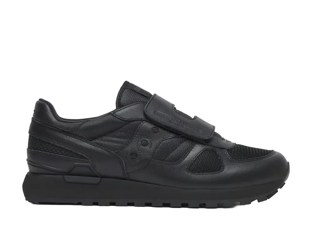 Engineered Garments × Saucony Shadow Double Velcro "Black"