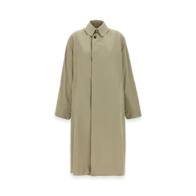 Maison Margiela Women's Single-Breasted Trench Coat "Green"
