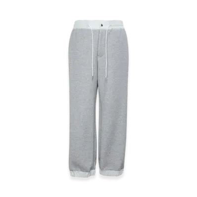 sacai Sponge Sweat Pants "Light Gray"