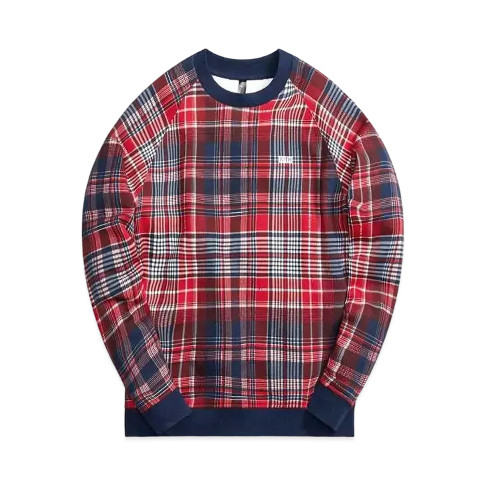Kith x adidas Terrex Crewneck "Red Plaid"