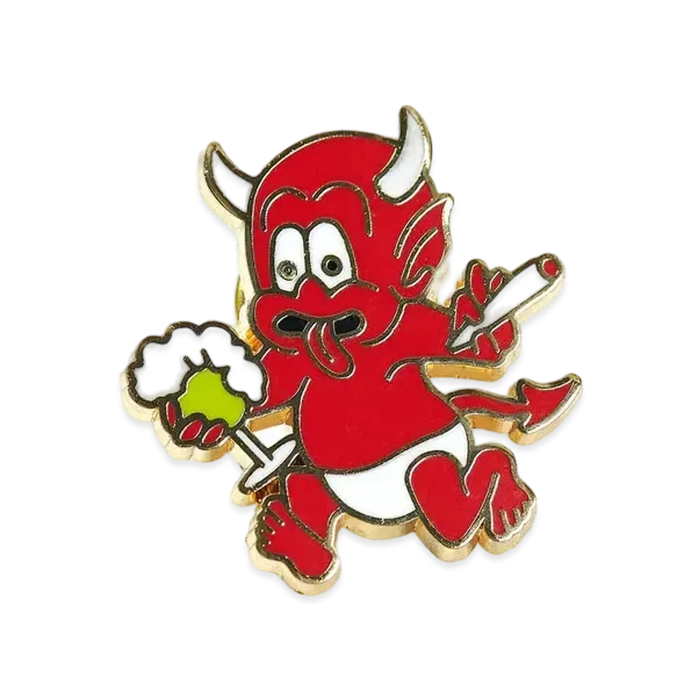 PALACE Temptation Pin Badge "Red"