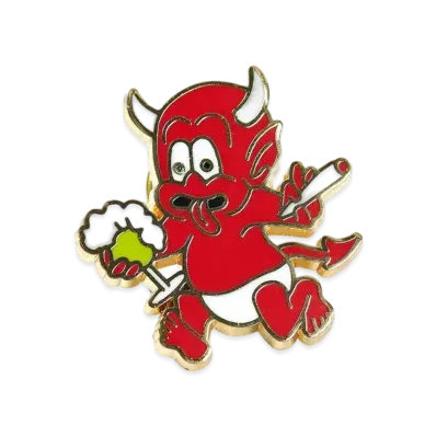 PALACE Temptation Pin Badge "Red"