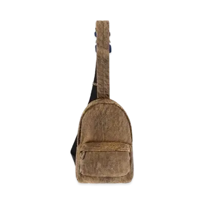 1017 ALYX 9SM Treated Leather Crossbody Backpack "Treated Tan"