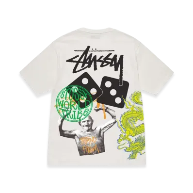 Stussy Strike Pigment Dyed Tee "Natural"