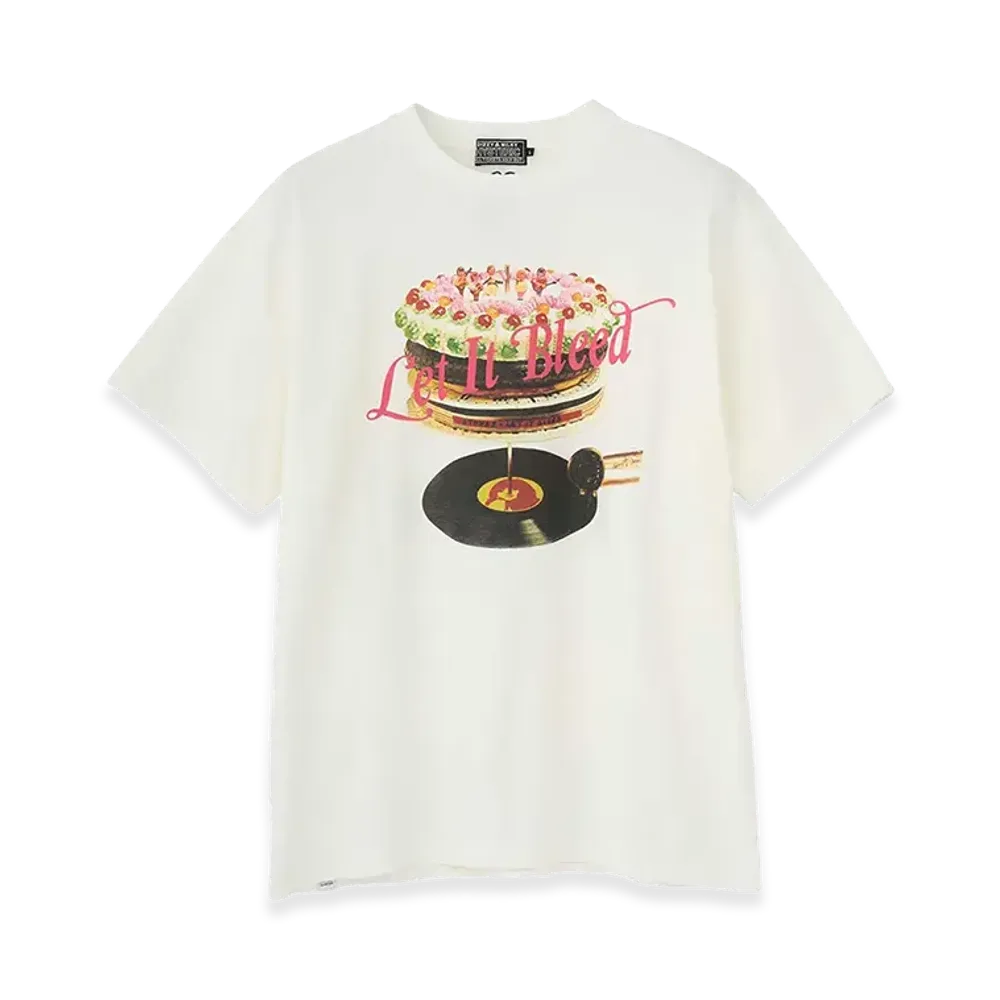 HYSTERIC GLAMOUR x THE ROLLING STONES Let It Bleed T-Shirt "White"