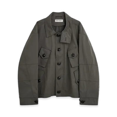 OUR LEGACY Service Jacket "Old Steel Excursion Nylon"