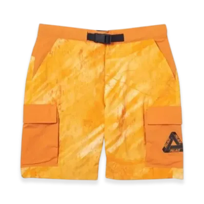 PALACE Asymetric Real Tree Shell Shorts "Orange"