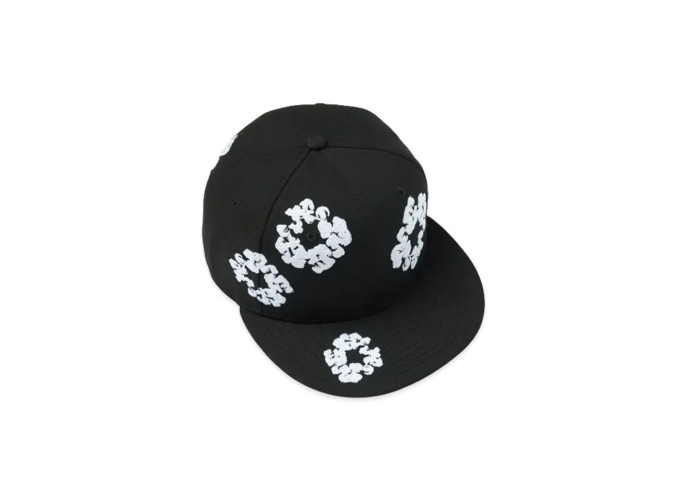 DENIM TEARS Cotton Wreath New Era 59Fifty Fitted Cap "Black"