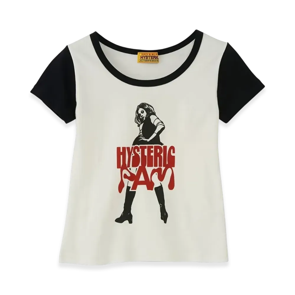 HYSTERIC GLAMOUR x P.A.M Vixen Girl Chibi T-Shirt "Black"