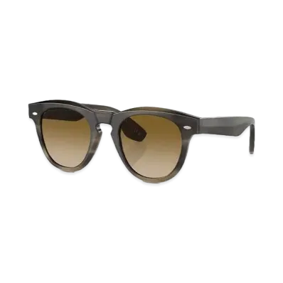 OLIVER PEOPLES Nino Horn "Light Brown Horn/Light Brown Gradient"