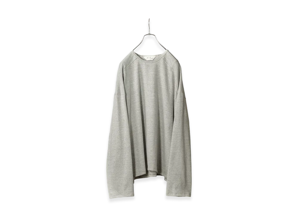 ANCELLM C/R LS T-Shirt "Gray"