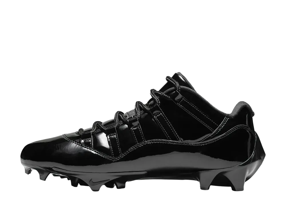 Nike Air Jordan 11 Low TD Cleat "Black Patent"