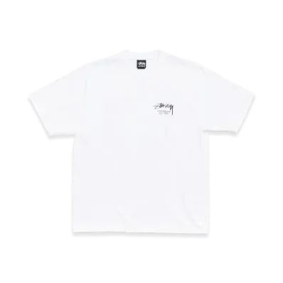Stussy Dice Clock Tee "White"