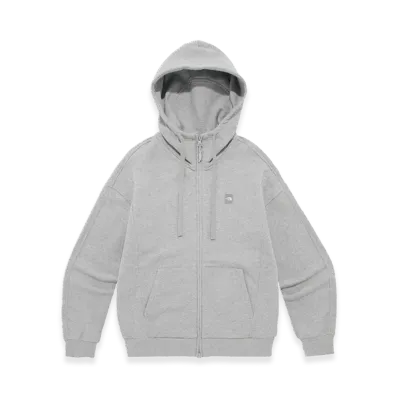 The North Face Mini Box Logo Zip Up "Melange Grey"