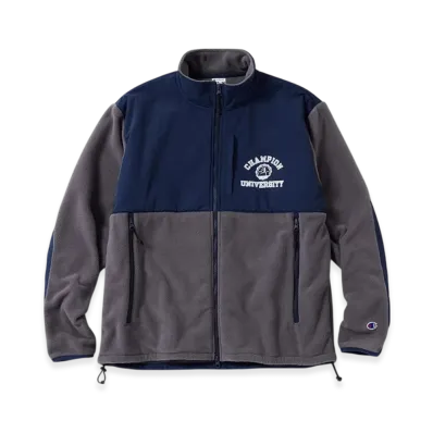 Champion Zip Jacket 24FW "Medium Grey"