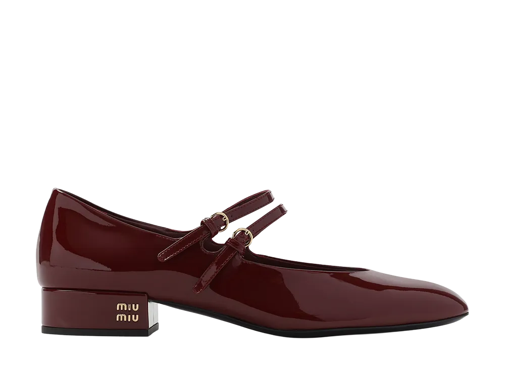 MIU MIU Women's Decollete Pumps "Purple"