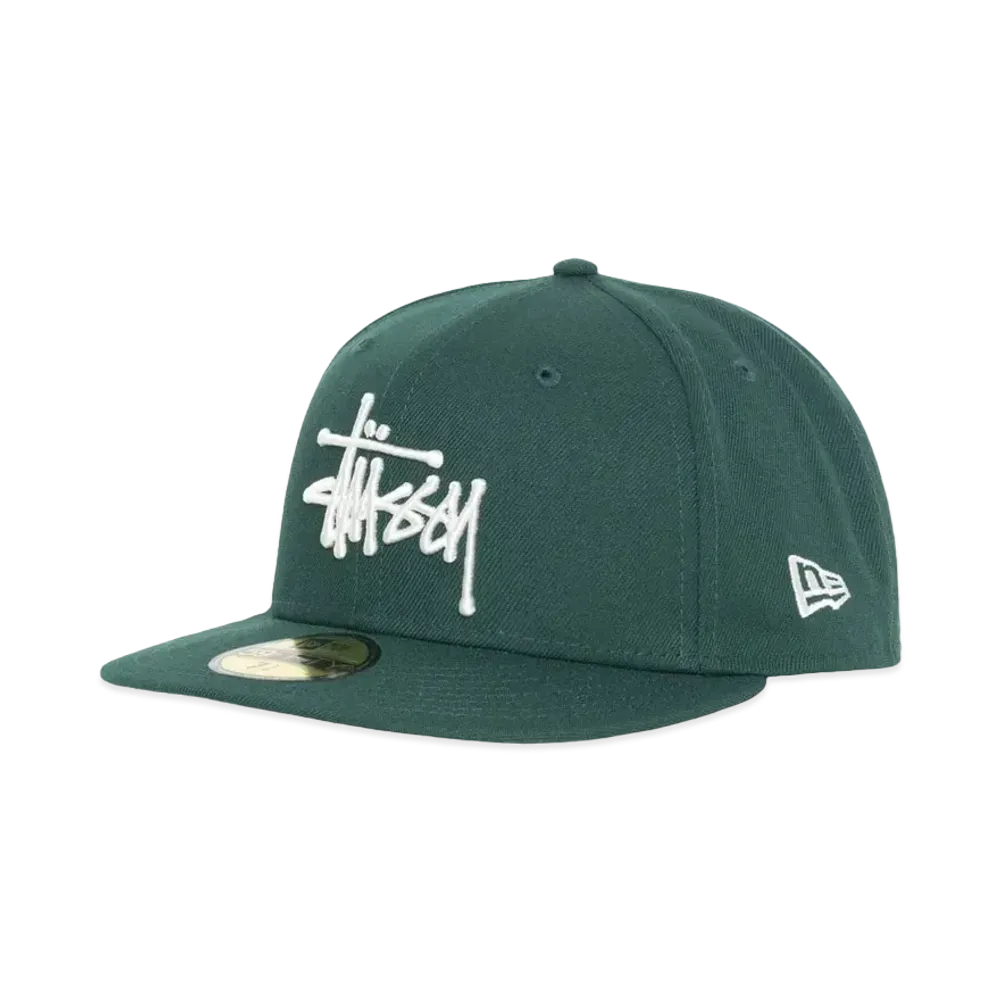Stussy x NEWERA 59FIFTY Authentic "Hunter Green"