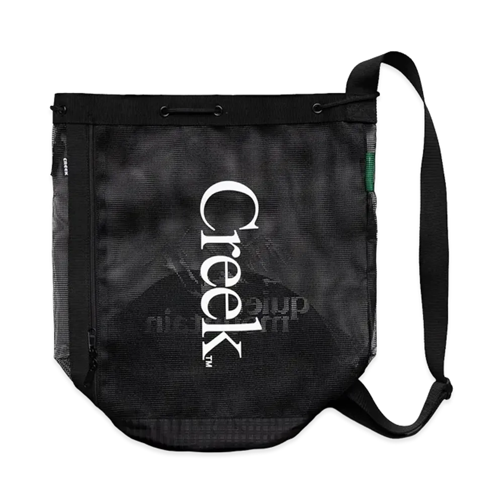Creek Angler's Device x quiet mountain Mesh Bag "Black"