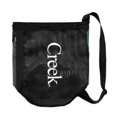 Creek Angler's Device x quiet mountain Mesh Bag "Black"