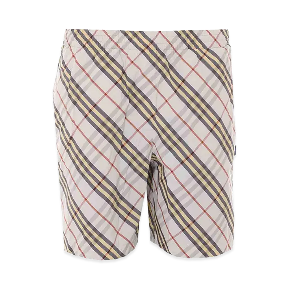 Burberry Check Shorts "Beige"