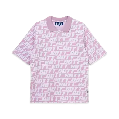 BoTT Sound Logo S/S Polo "Pink"