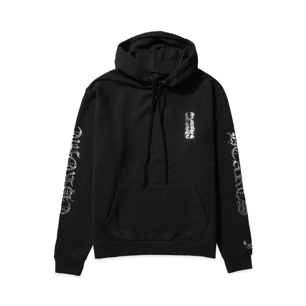 Chrome Hearts Hearts Foil Print Hoodie "Black"