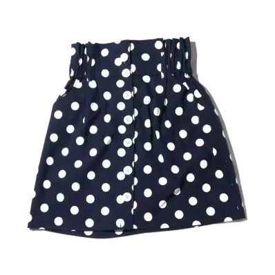 atmos pink High Waist Dot Miniskirt 2 Colors Available "Navy"