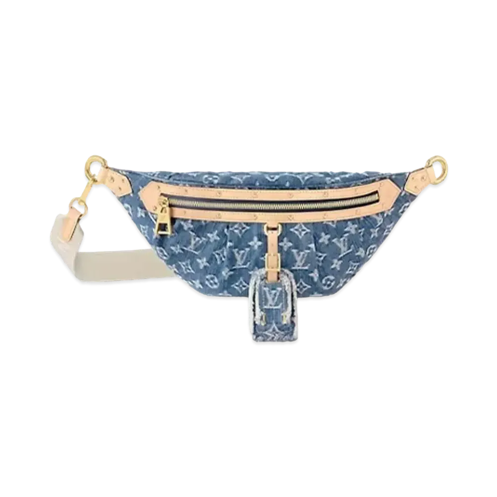 Louis Vuitton High Rise Monogram Denim "Blue Denim"