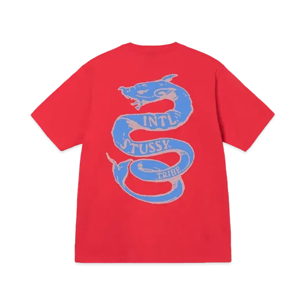 Stussy Serpent Tee "Red" "Red"