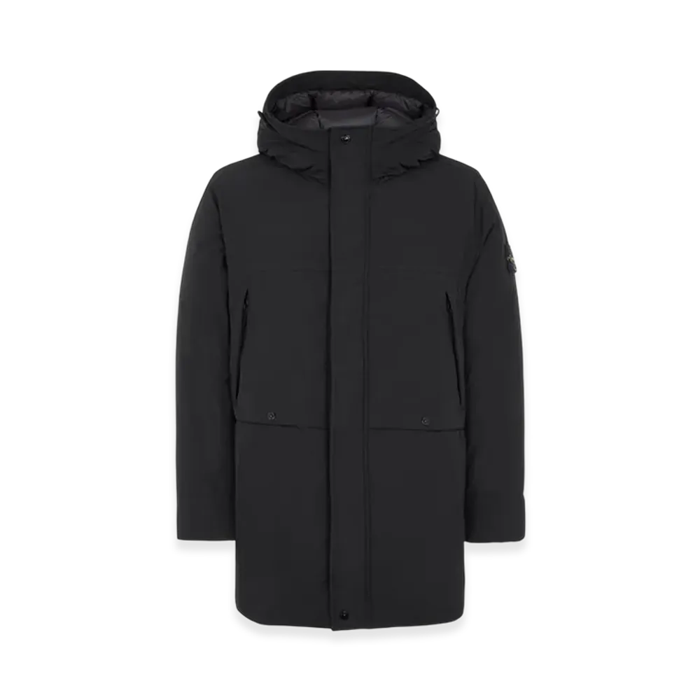 Stone Island 70826 Micro Twill Down Parka - 23FW "Black"