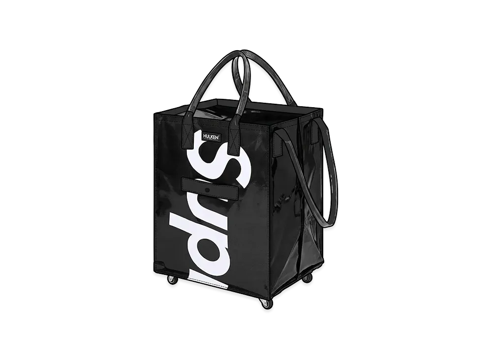 Supreme x Hulken Rolling Tote Bag "Black"