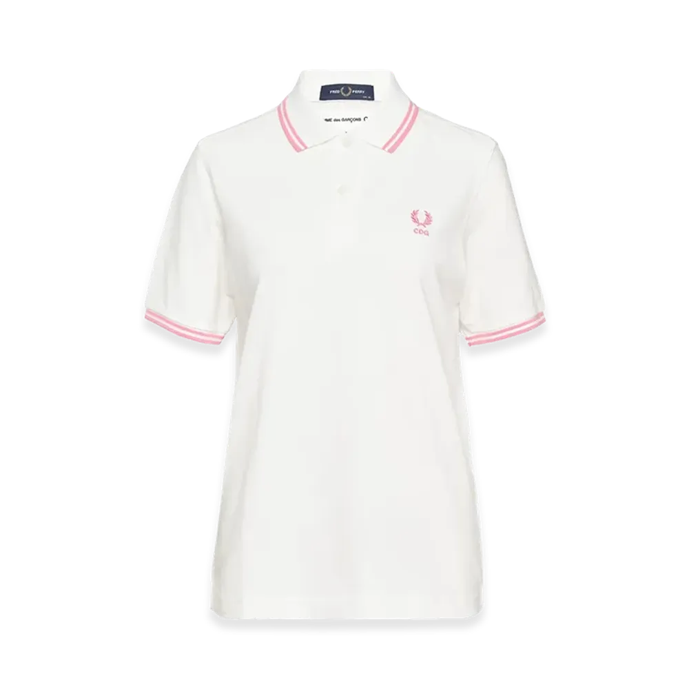 COMME des GARCONS Women's Polo Shirt "White"