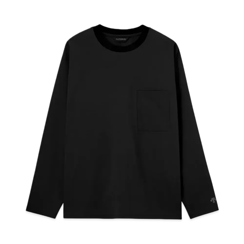 DESCENTE ALLTERRAIN Seamless Long Sleeve T-Shirt "Black"