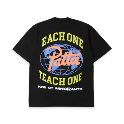 UNION x Patta x Kids of Immigrants x Awake NY KOI Each One Tee "Black"